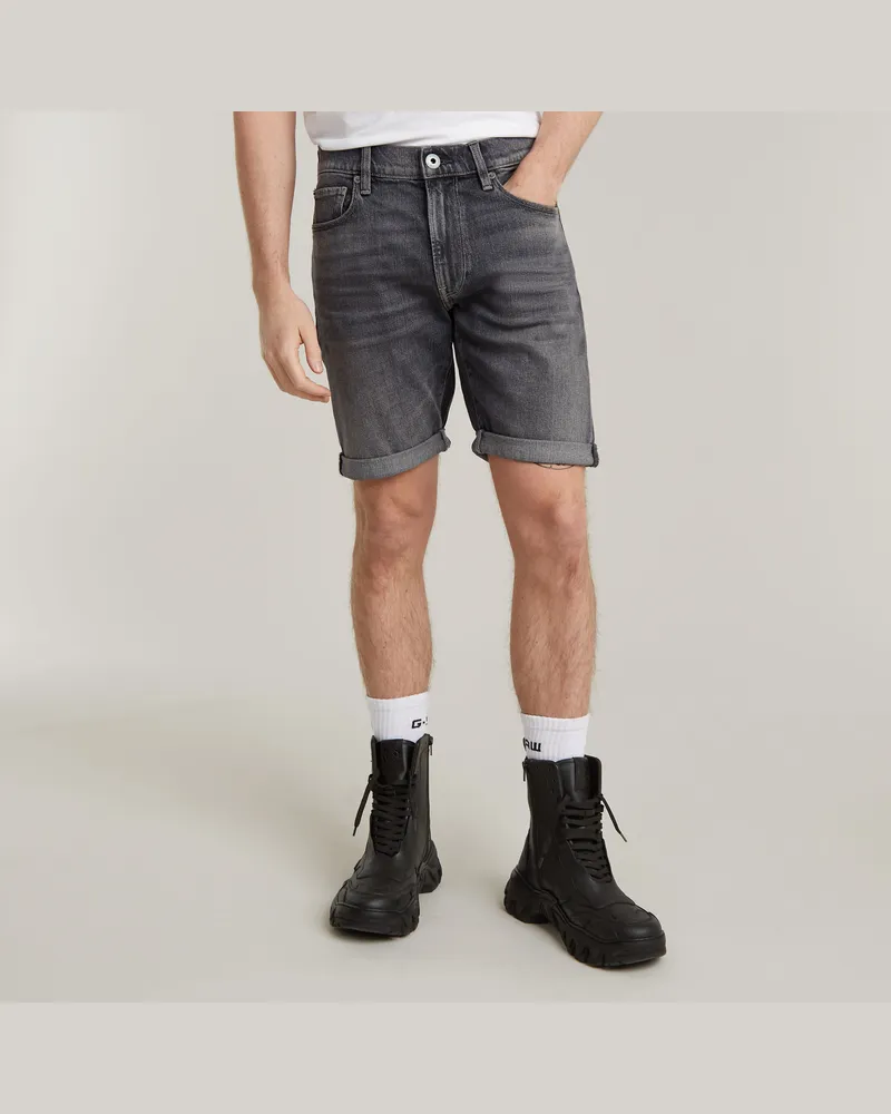 G-STAR RAW 3301 Slim Denim Shorts - Grau - Herren Grau