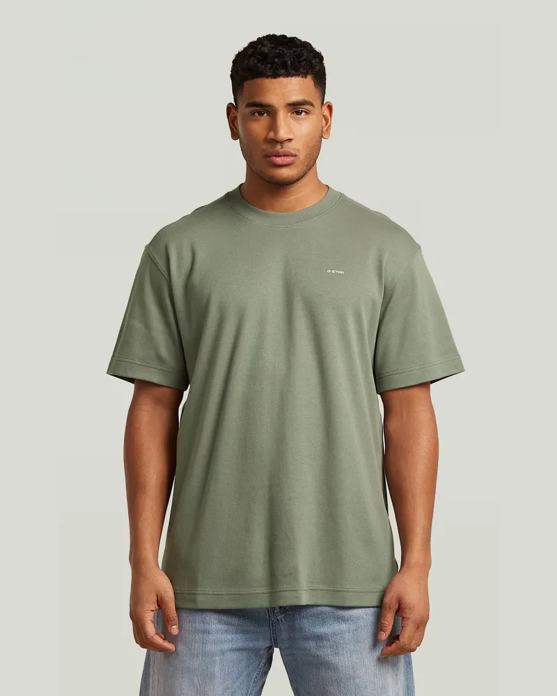 G-STAR RAW True Regular T-Shirt - Grün - Herren Grün