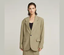 Big Boyfriend Blazer - Grün - Damen