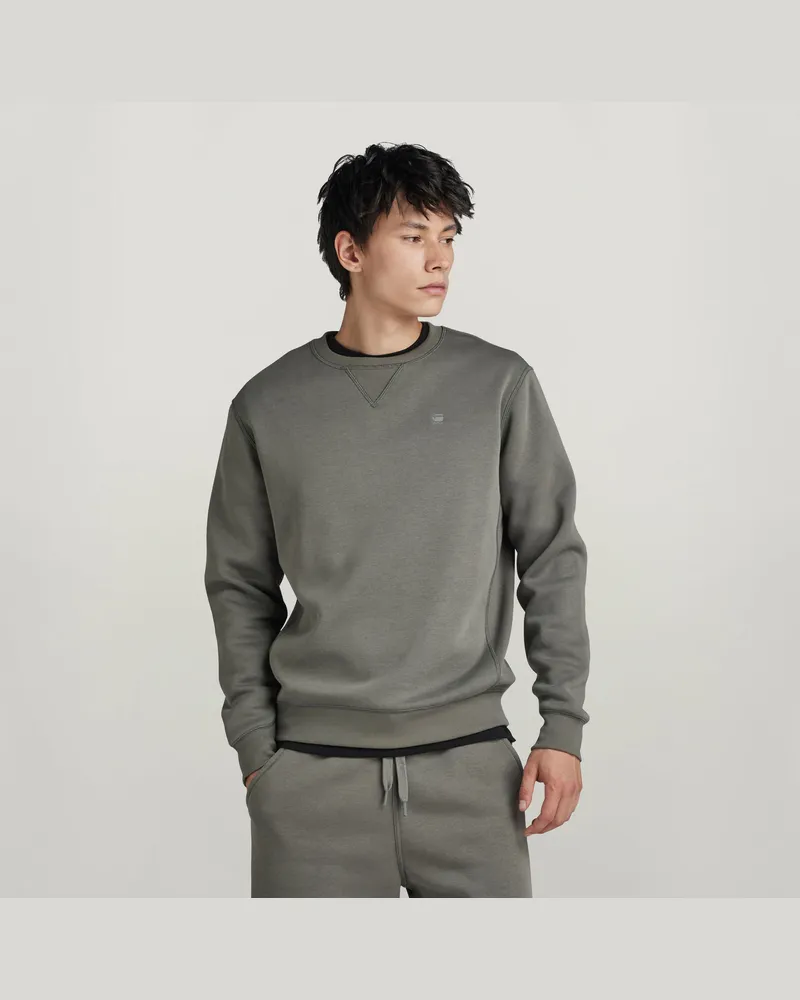 G-STAR RAW Premium Core Sweatshirt - Grau - Herren Grau