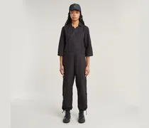 Wrap Jumpsuit - Grau - Damen