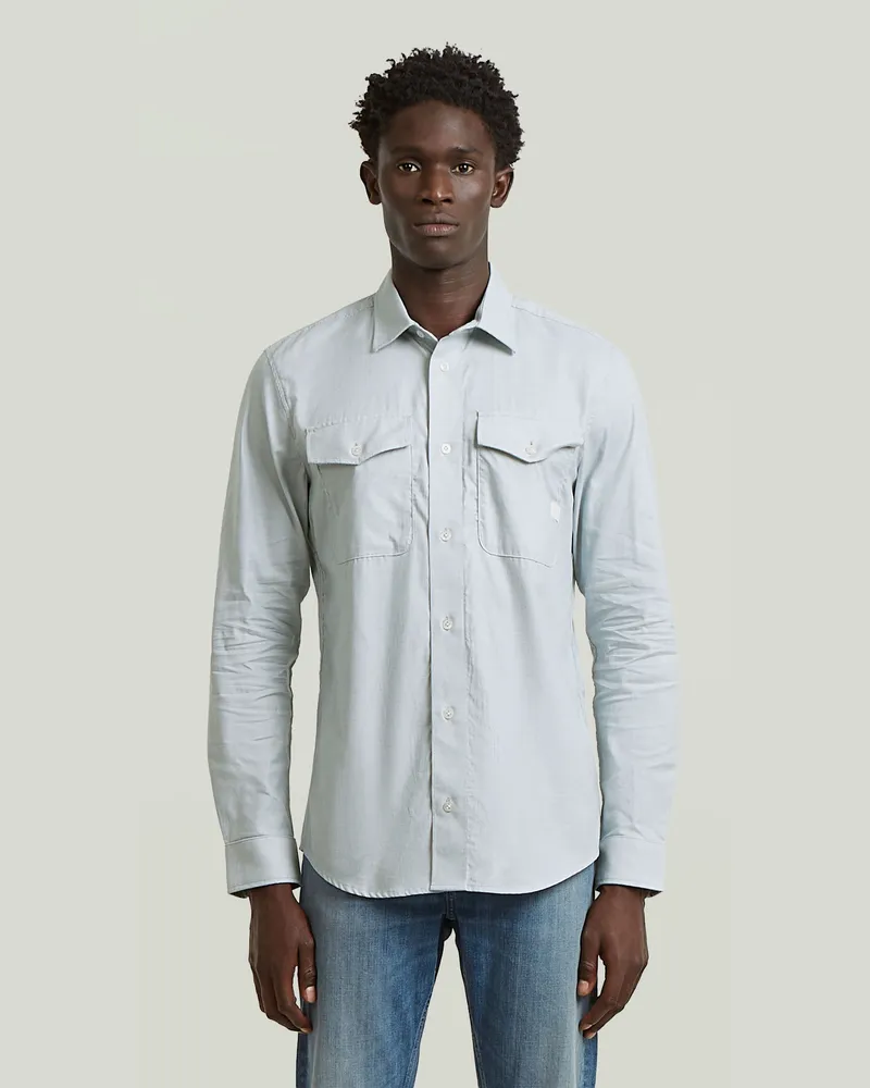 G-STAR RAW Marine Slim Hemd - Mehrfarbig - Herren Mehrfarbig