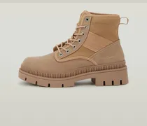 Huntington Mid Biker Stiefel - Braun - Damen