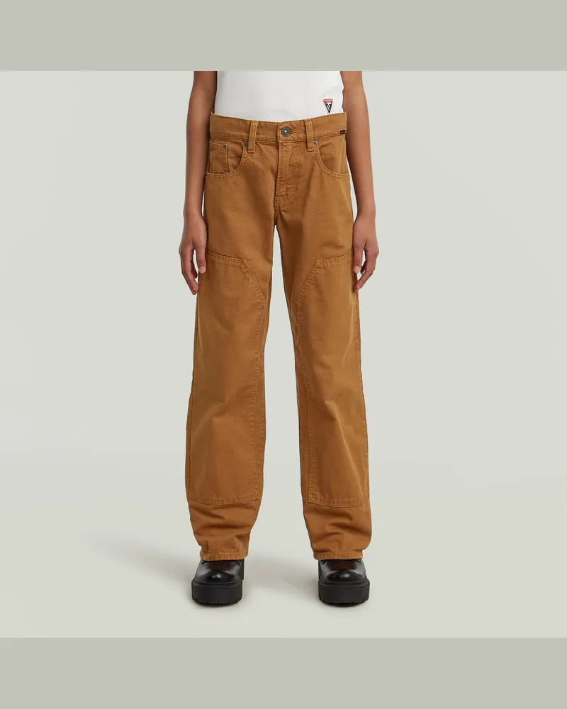 G-STAR RAW Girls Bowey 3D Carpenter Loose Hose - Braun - mädchen Braun