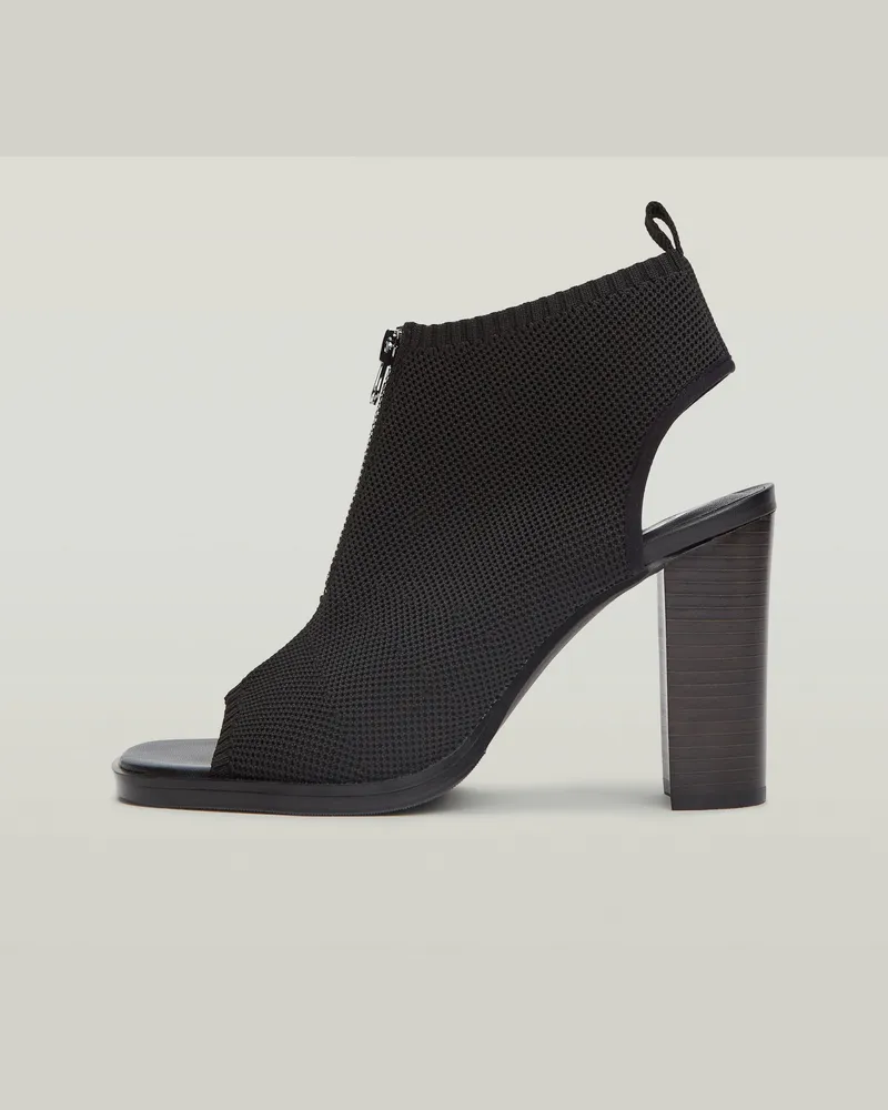 G-STAR RAW Panzer Knit Absatzschuh - Schwarz - Damen Schwarz