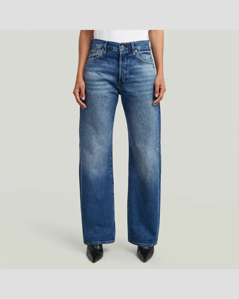 G-STAR RAW Bowey Boyfriend Jeans - Mid Blue - Damen Mid