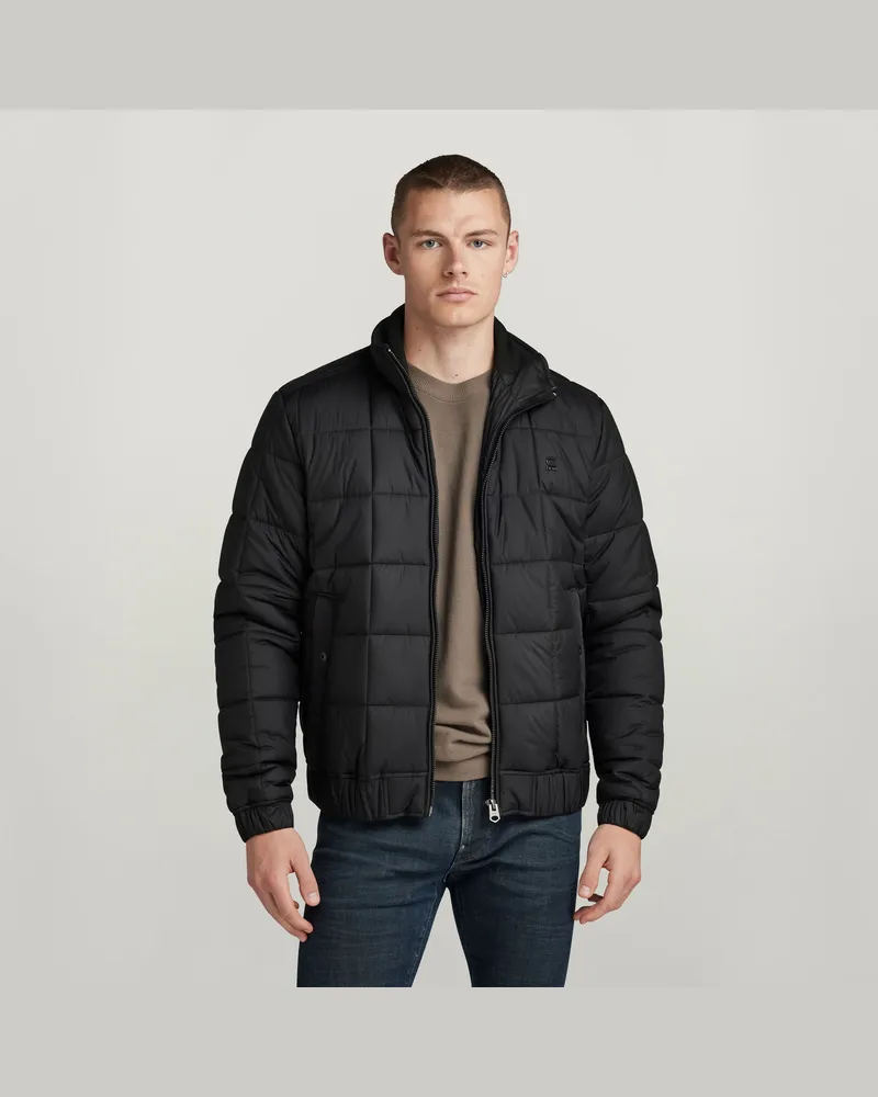 G-STAR RAW Meefic Quilted Jacke - Schwarz - Herren Schwarz