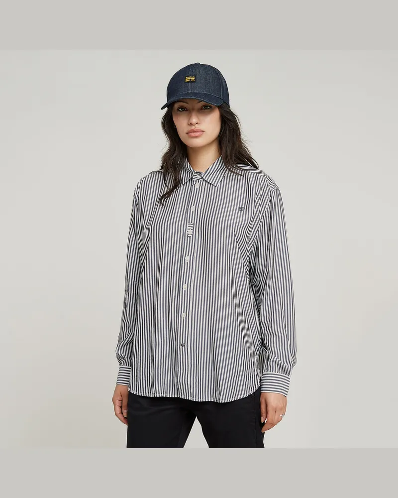 G-STAR RAW Boyfriend Hemd - Mehrfarbig - Damen Mehrfarbig