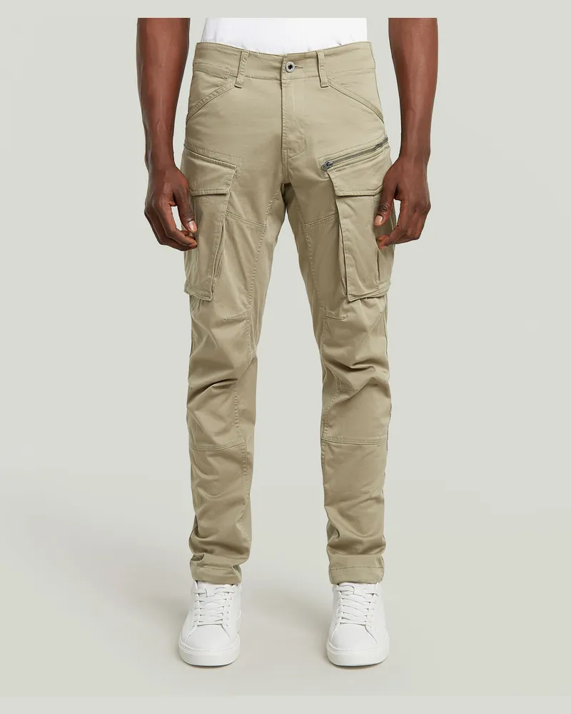 G-STAR RAW Rovic Zip 3D Regular Tapered Hose - Beige - Herren Beige