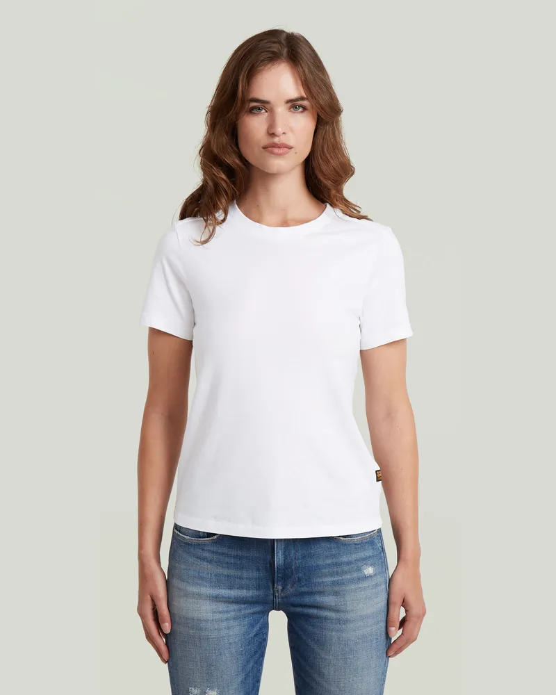 G-STAR RAW Nifous Top - Weiß - Damen Weiß