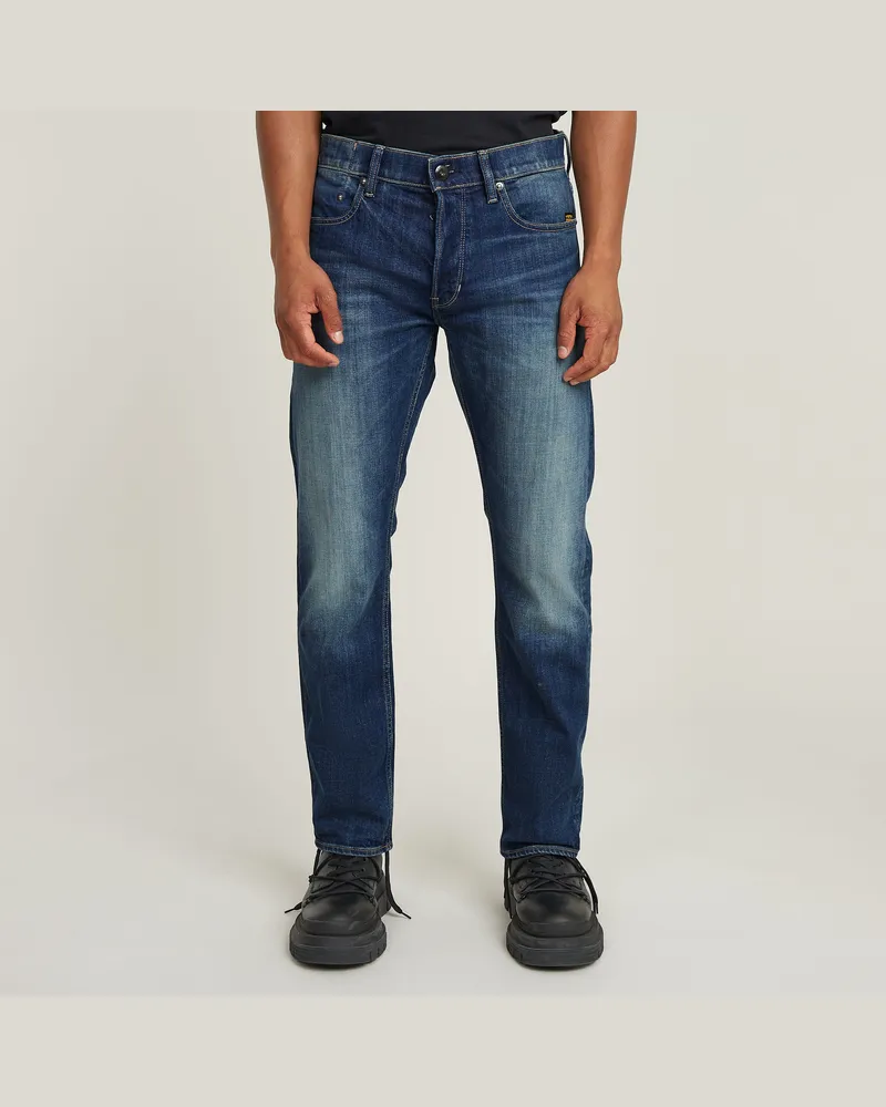 G-STAR RAW Mosa Straight Jeans - Dunkelblau - Herren Dunkelblau