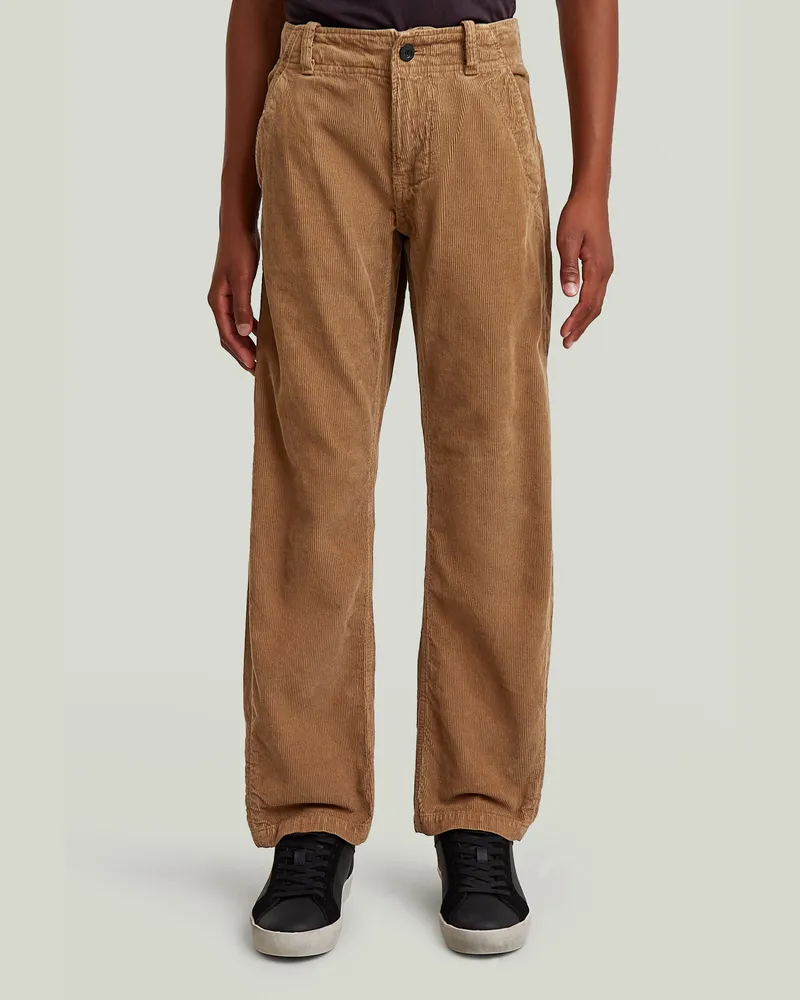 G-STAR RAW Boys Mosa Straight Chino - Braun - jungen Braun