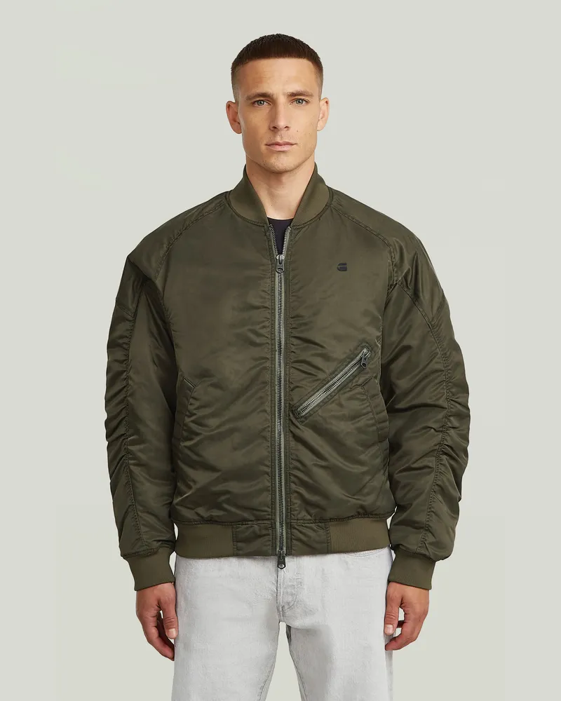 G-STAR RAW GA-1 Lightweight Padded Bomberjacke - Grün - Herren Grün