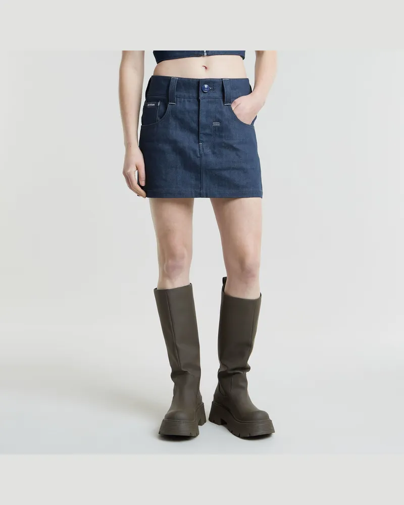 G-STAR RAW Origins Bowey Selvedge Rock - Dunkelblau - Damen Dunkelblau