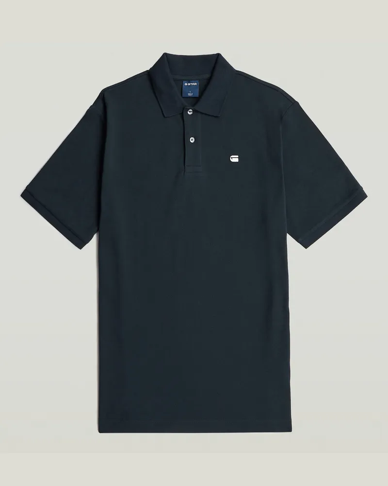 G-STAR RAW Oluv Regular Polo - Dunkelblau - Herren Dunkelblau