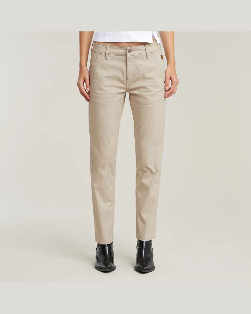G-STAR RAW Kate Boyfriend Chino - Beige - Damen Beige
