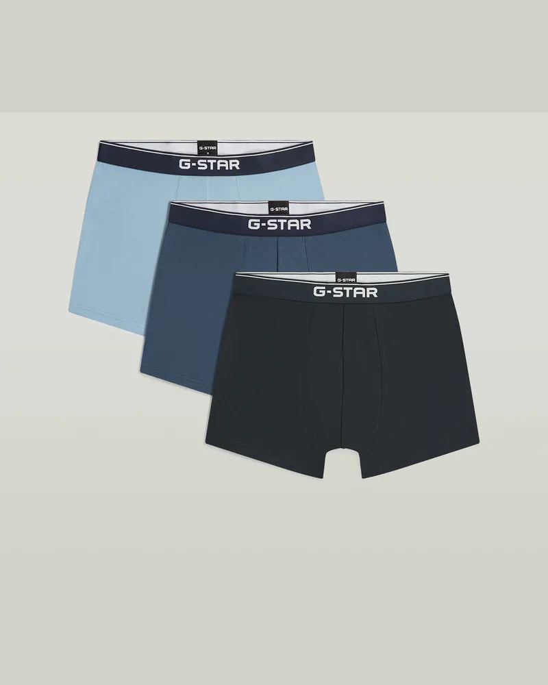 G-STAR RAW Boxer Briefs 3er-Pack - Dunkelblau - Herren Dunkelblau