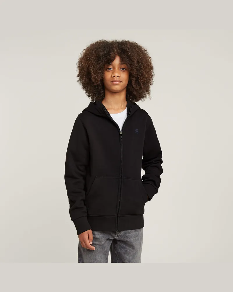 G-STAR RAW Hoodie Jacke Zip - Schwarz - jungen Schwarz