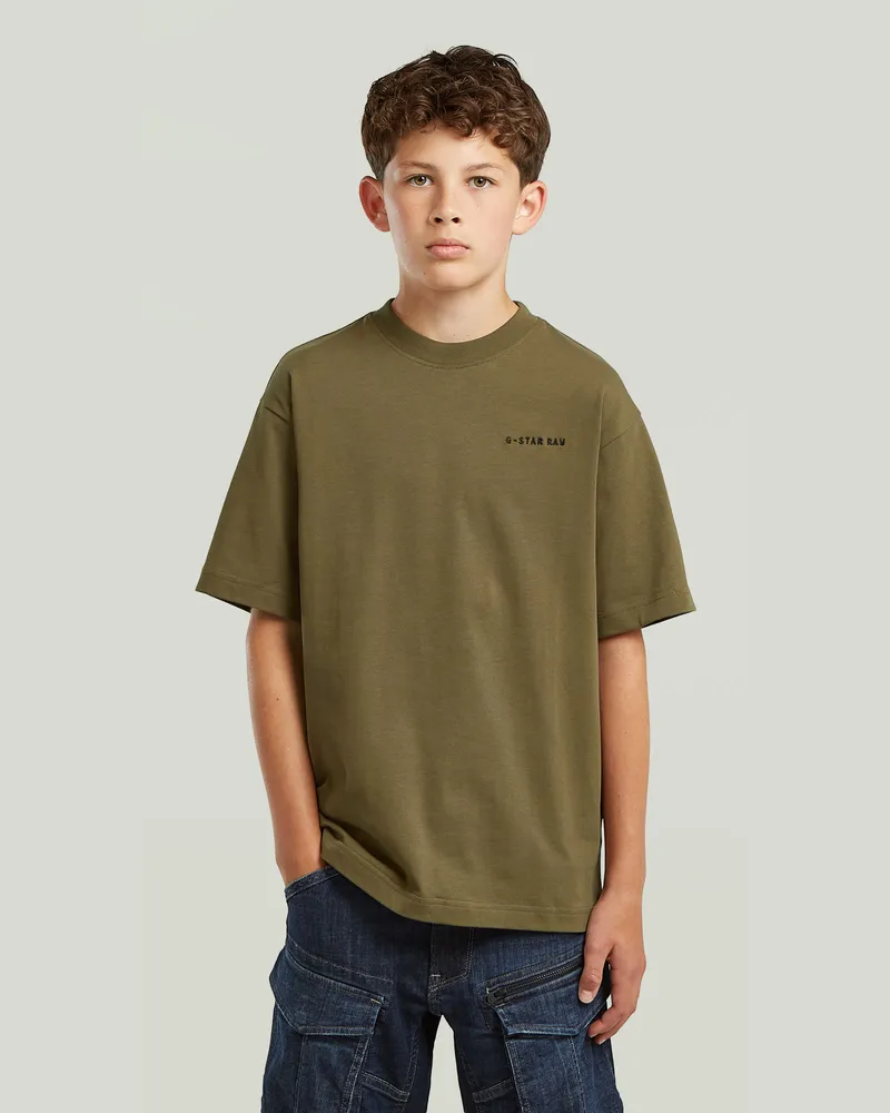 G-STAR RAW Boys Oversized T-Shirt - Grün - jungen Grün