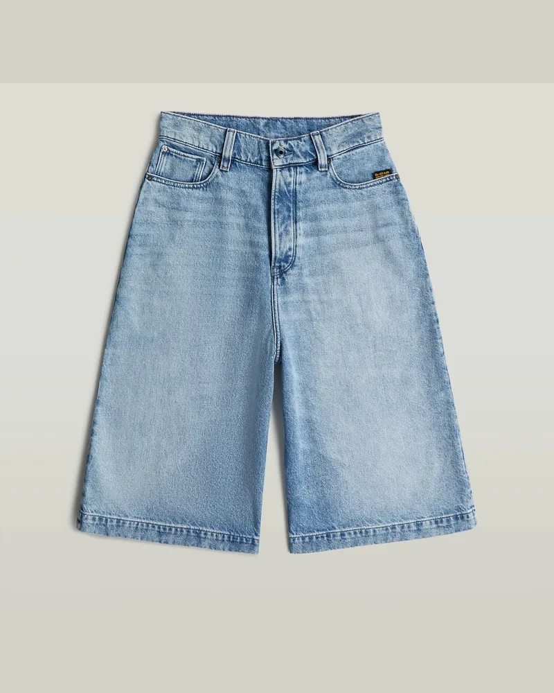 G-STAR RAW Patti Short Clean Edge - Hellblau - Damen Hellblau