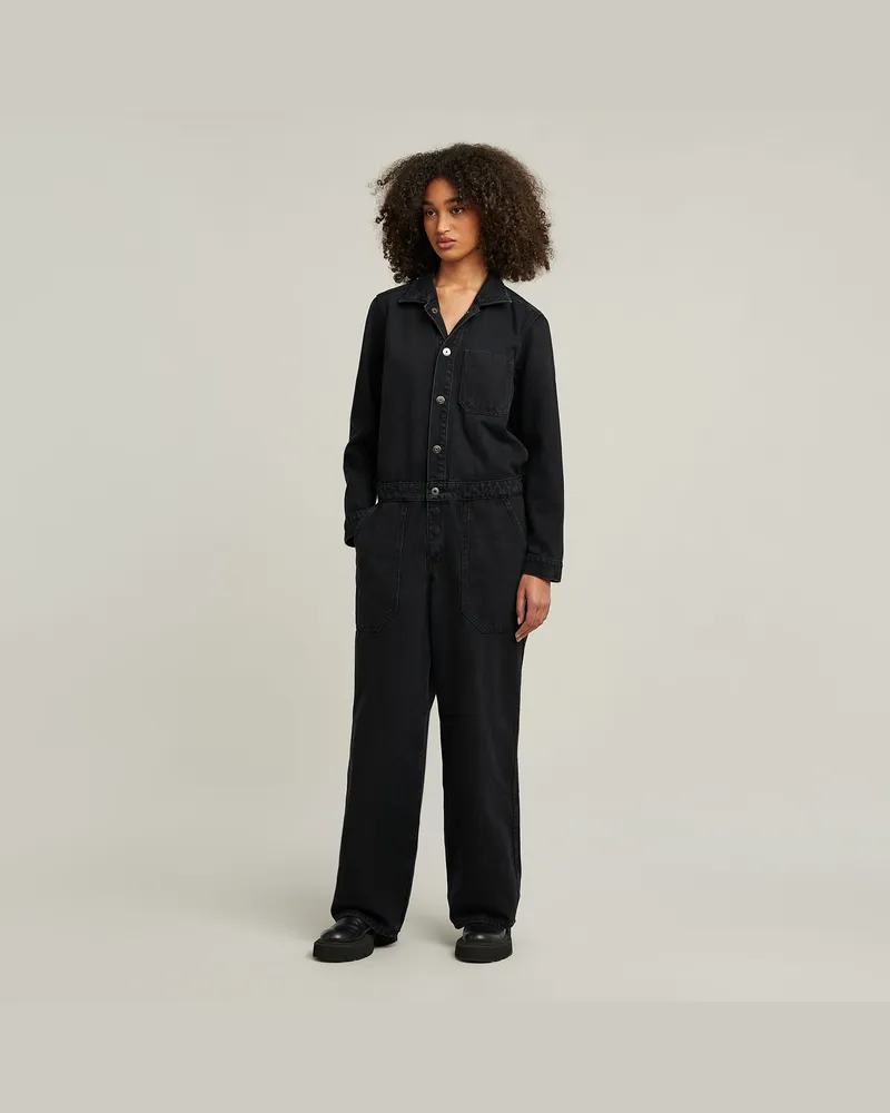G-STAR RAW 1 Pocket Overall - Grau - Damen Grau