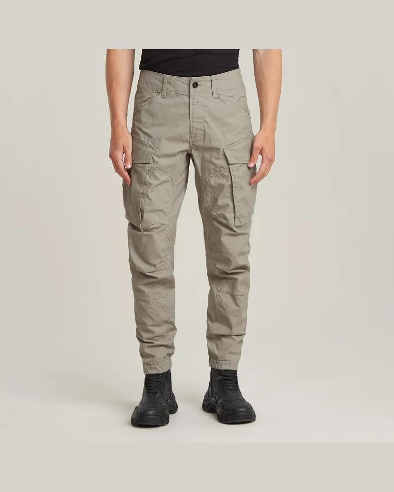 G-STAR RAW Cargohose 3D Regular Tapered Cuffed - Beige - Herren Beige