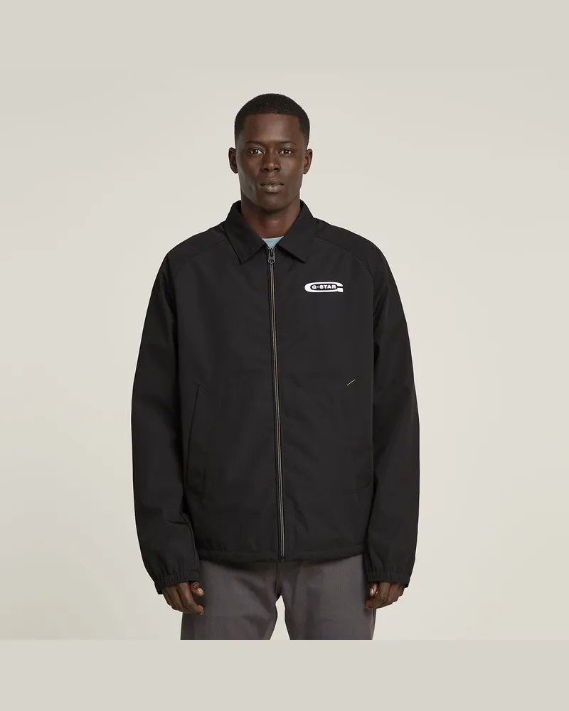 G-STAR RAW Coach Jacke - Schwarz - Herren Schwarz