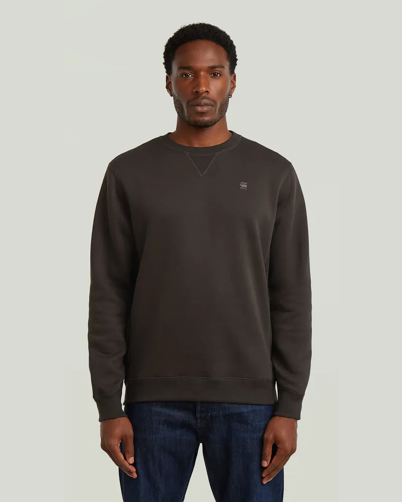 G-STAR RAW Premium Core Sweatshirt - Braun - Herren Braun