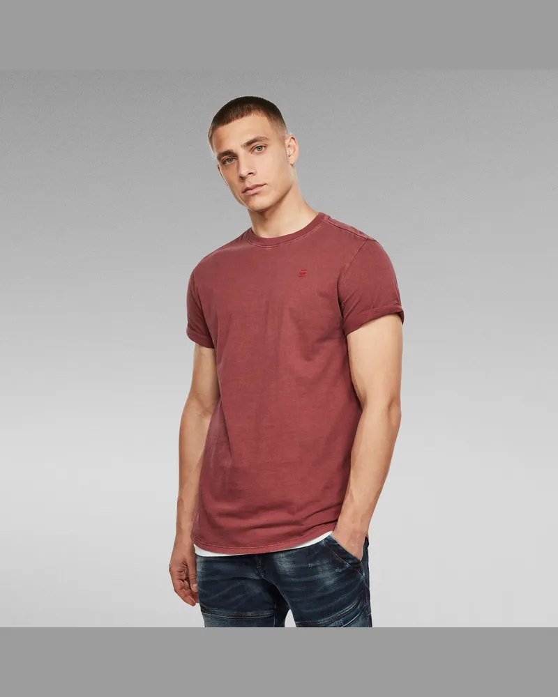 G-STAR RAW Lash T-Shirt - Rot - Herren Rot