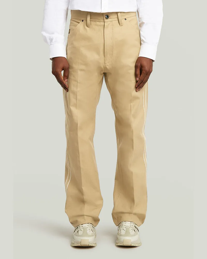 G-STAR RAW Selvedge Straight Chino - Beige - Herren Beige