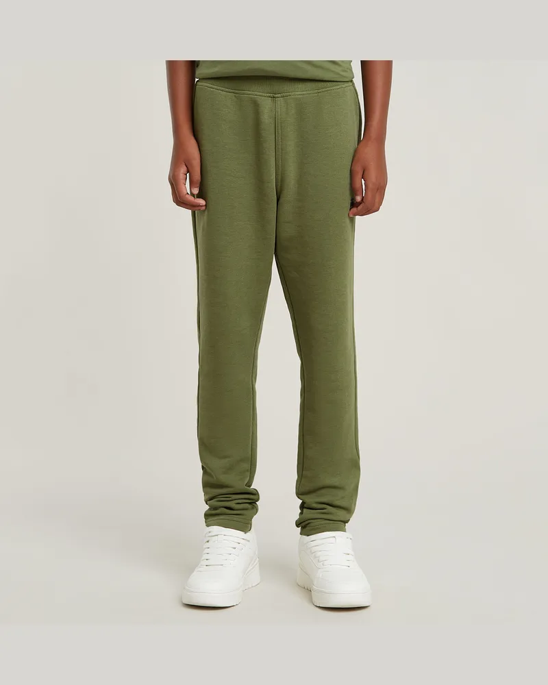 G-STAR RAW Jungen Jogginghose Slim Unbrushed - Grün - jungen Grün