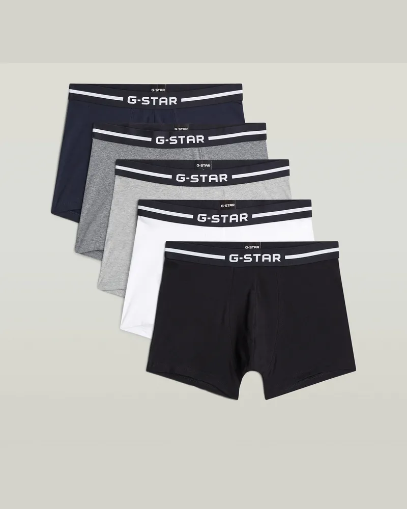 G-STAR RAW Boxer Brief 5er-Pack - Mehrfarbig - Herren Mehrfarbig