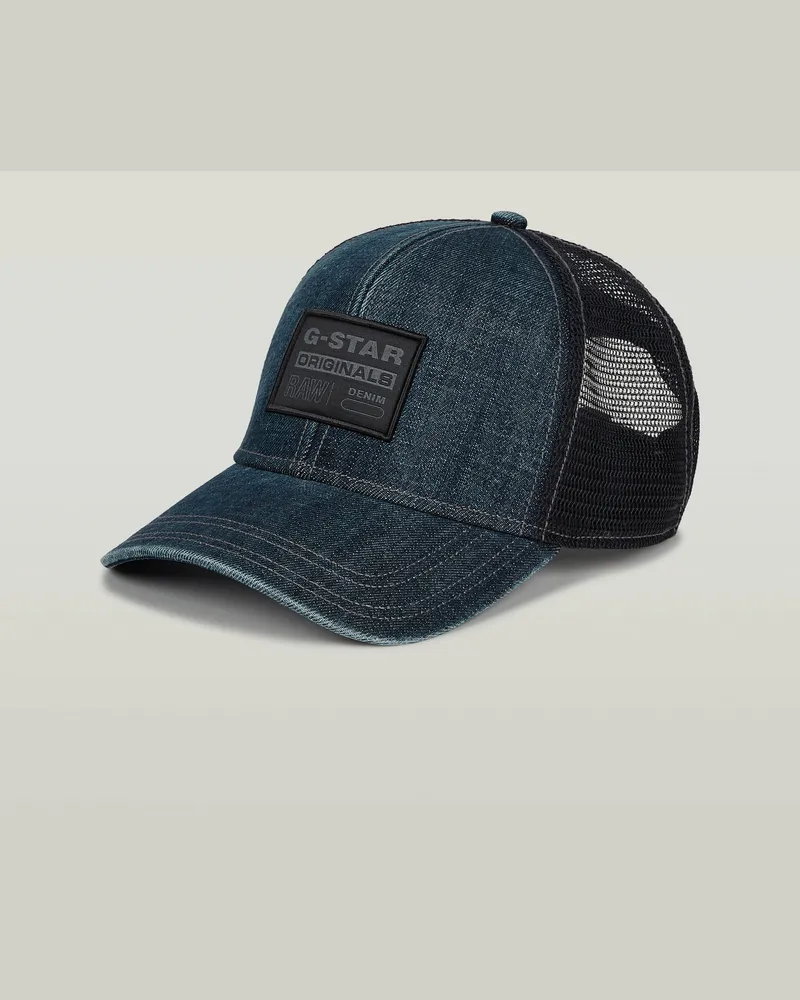 G-STAR RAW Baseball Trucker Cap - Dunkelblau - Herren Dunkelblau