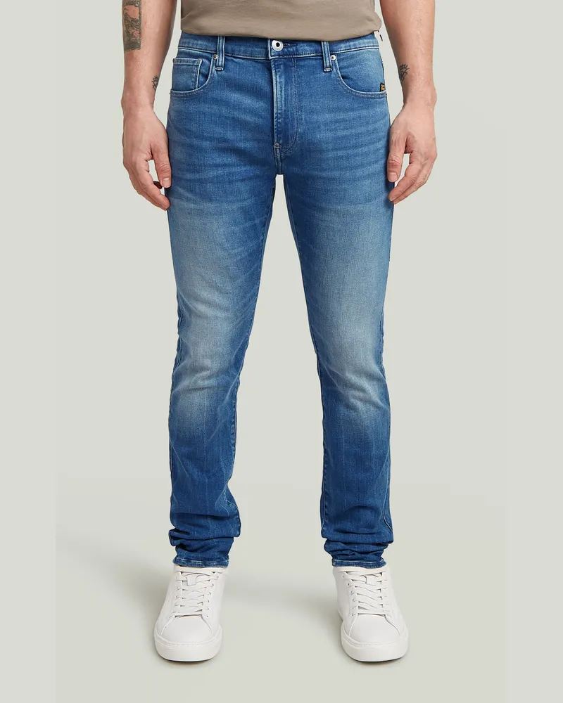 G-STAR RAW Revend Skinny Jeans II - Mittelblau - Herren Mittelblau