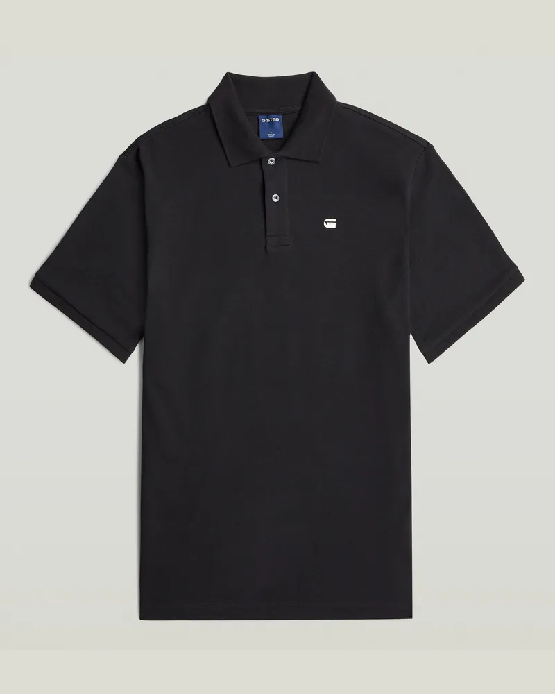 G-STAR RAW Oluv Regular Polo - Schwarz - Herren Schwarz