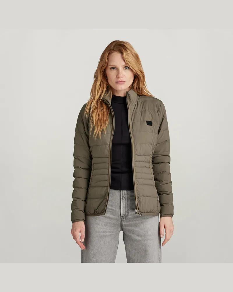 G-STAR RAW Packable Light Weight Padded Jacke - Braun - Damen Braun