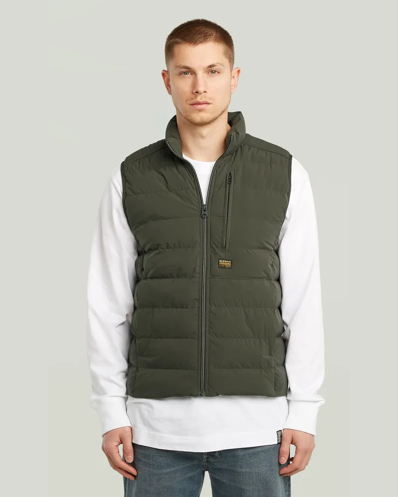 G-STAR RAW Foundation Liner Weste - Grau - Herren Grau