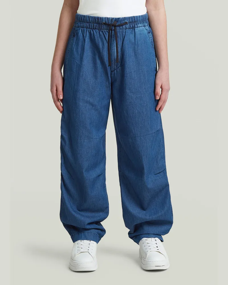 G-STAR RAW Girls Cosy Natural Hose - Mittelblau - mädchen Mittelblau