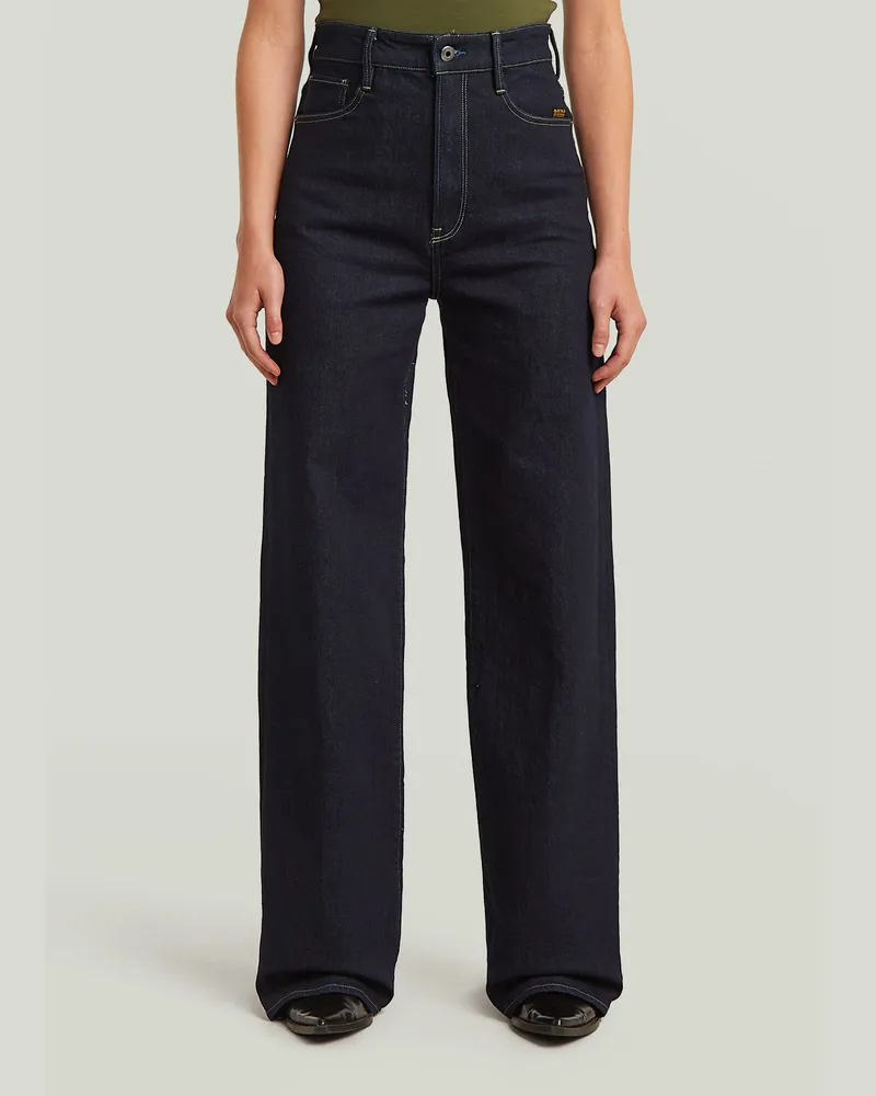 G-STAR RAW Deck 2.0 High Loose Jeans - Dunkelblau - Damen Dunkelblau