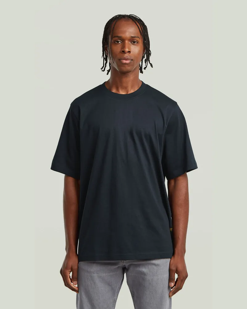 G-STAR RAW Loose T-Shirt Boxy - Dunkelblau - Herren Dunkelblau