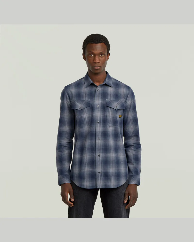 G-STAR RAW Marine Slim Hemd - Mehrfarbig - Herren Mehrfarbig