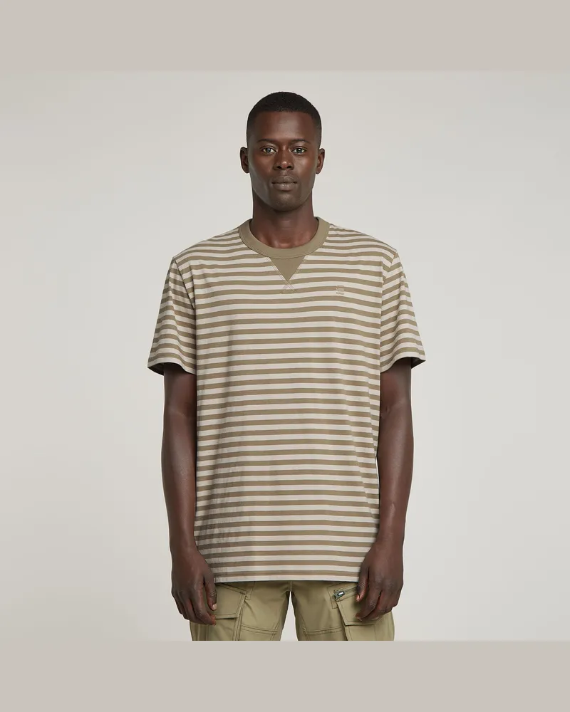 G-STAR RAW Nifous Stripe T-Shirt - Mehrfarbig - Herren Mehrfarbig