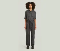 Army Jumpsuit - Dunkelblau - Damen