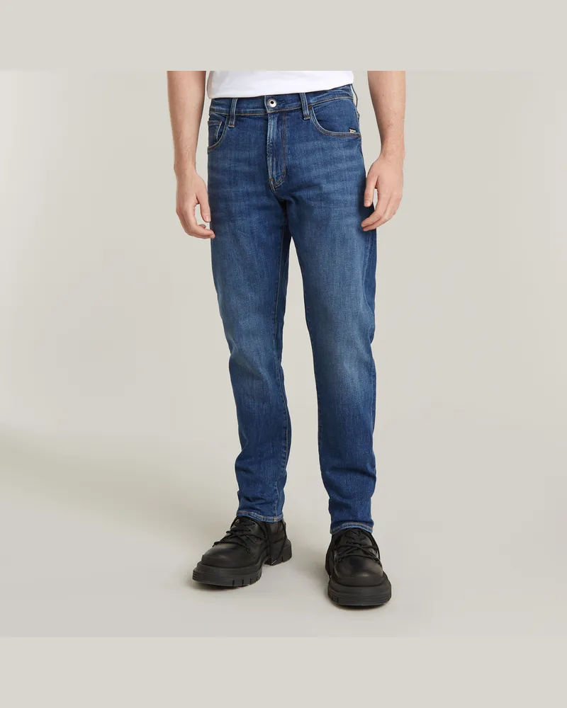 G-STAR RAW 3301 Straight Jeans - Mittelblau - Herren Mittelblau