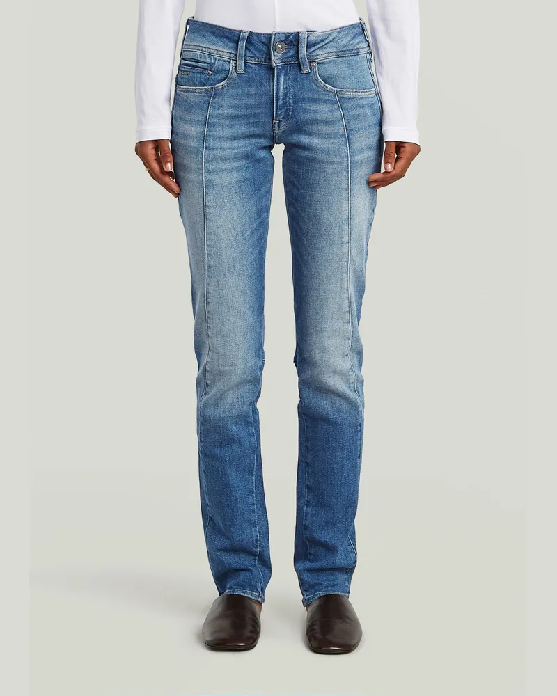 G-STAR RAW Contor Slim Jeans - Mittelblau - Damen Mittelblau