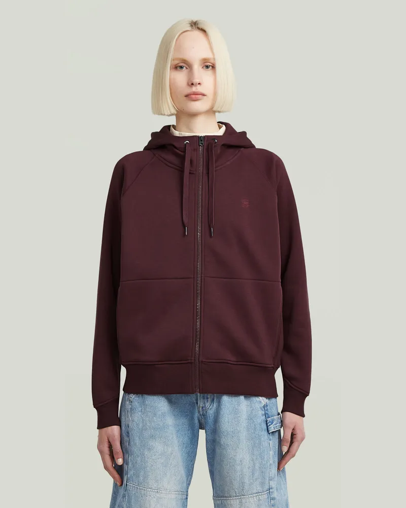 G-STAR RAW Premium Core 2.1 HDD Zip Thru Sweater - Rot - Damen Rot