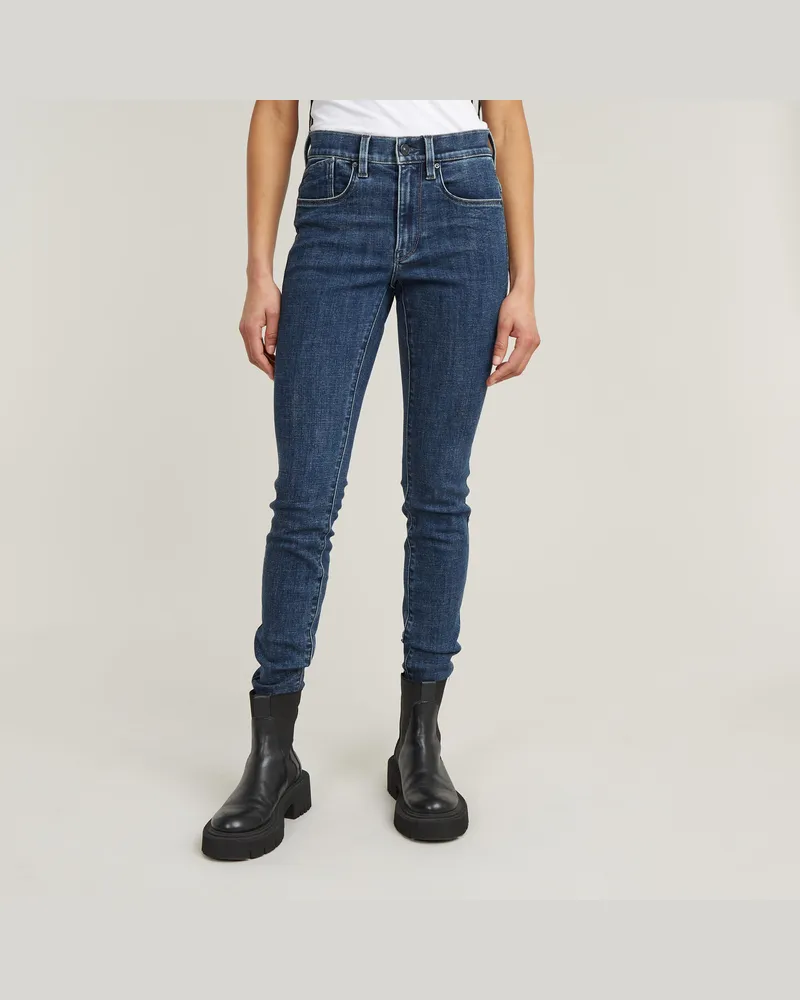G-STAR RAW Lhana Skinny Jeans - Dunkelblau - Damen Dunkelblau