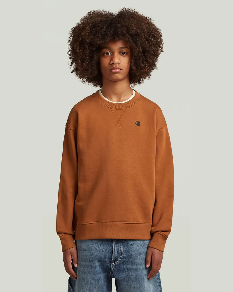 G-STAR RAW Boys Sweater Loose - Braun - jungen Braun