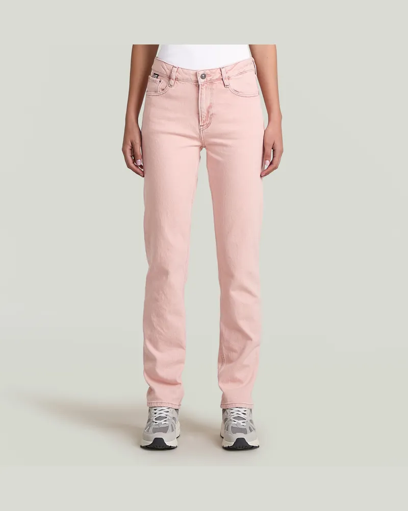 G-STAR RAW Iggie Straight Jeans - Pink - Damen Pink