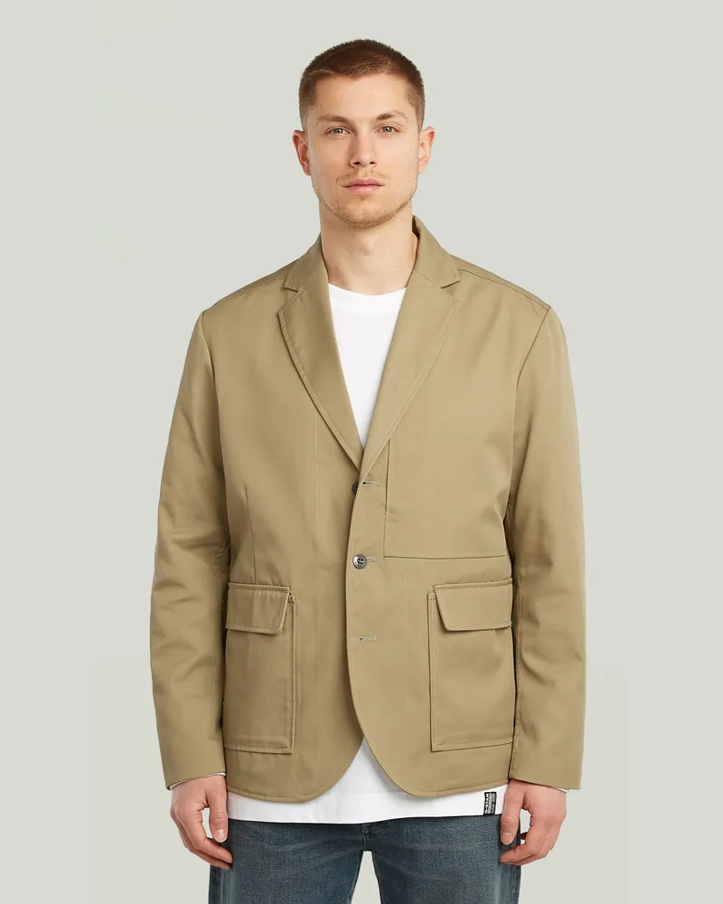 G-STAR RAW Chore Casual Blazer - Beige - Herren Beige